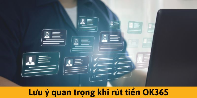 Điền chính xác thông tin giao dịch mà nhà cái yêu cầu