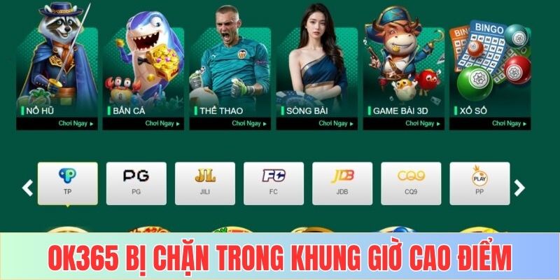 Đăng nhập khung giờ cao điểm thường hay bị văng hoặc lag